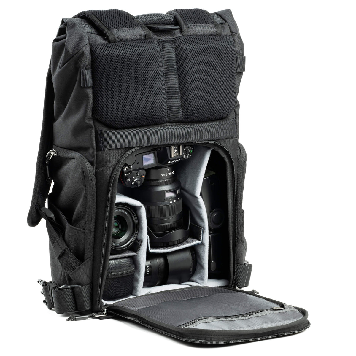 Think Tank FocusPoint Kamerarucksack – 31 l, Nylon/Polyester – für Notebooks bis 40,6 cm (16") – Schwarz