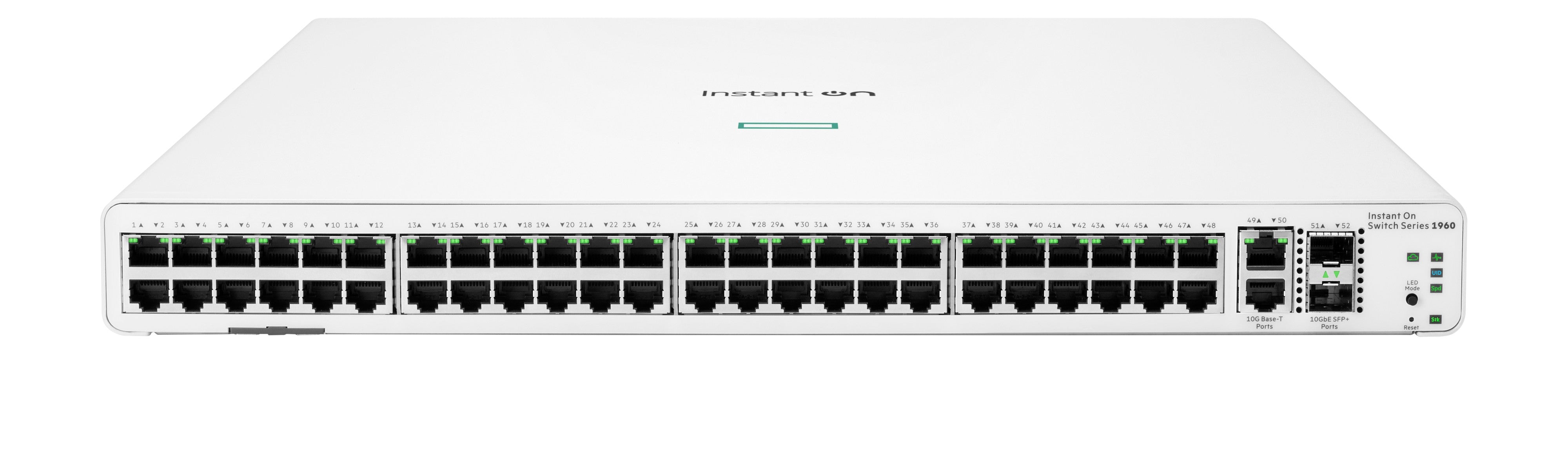 HPE 1960 48G 2XGT 2SFP+ JL808A – Managed Switch – 48×GbE, 2×SFP+, L2+, 1U
