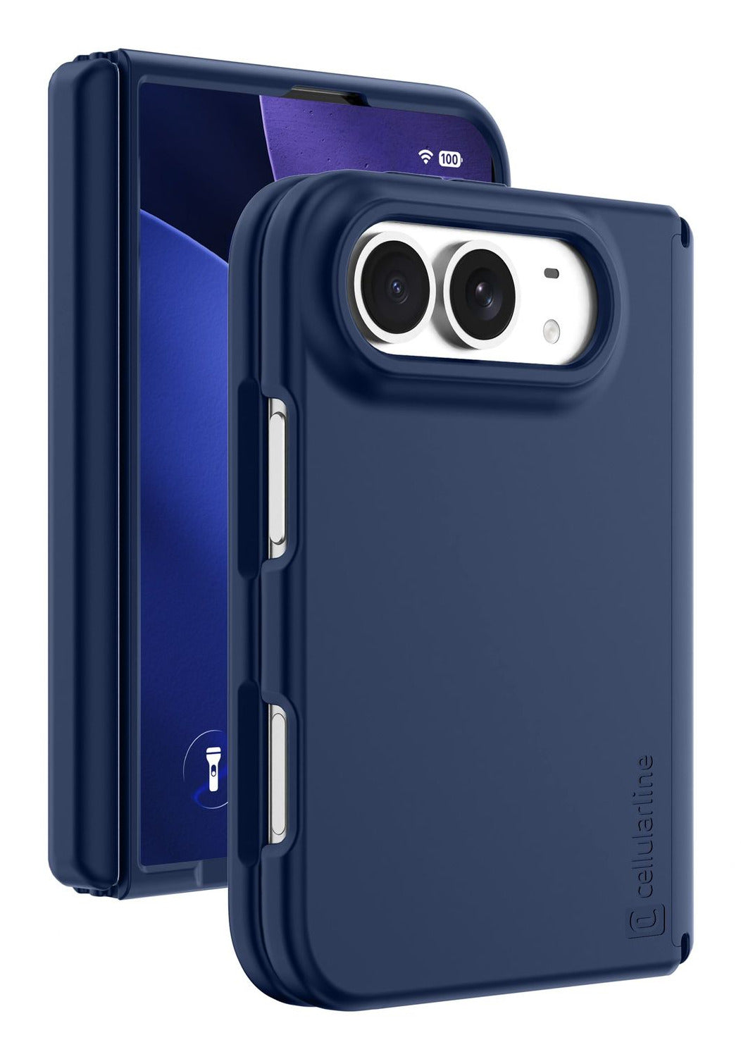 Cellularline Sensation Mag – Backcover – für Apple iPhone 18 Duo, MagSafe, Silikon, Schwarz