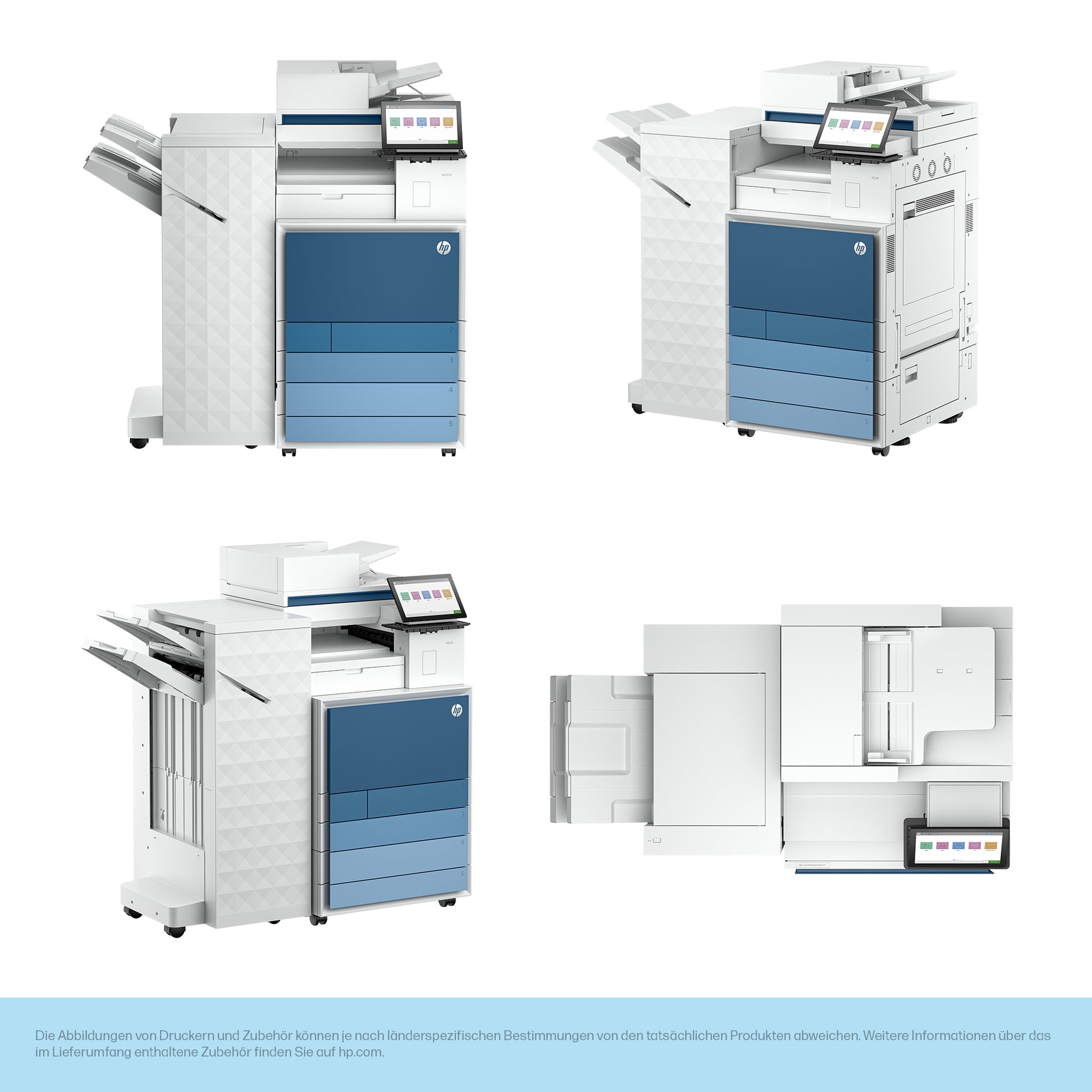 HP Color LaserJet Enterprise Flow MFP8801z+ – Farbiger Laser-MFP – 60 ppm S/W