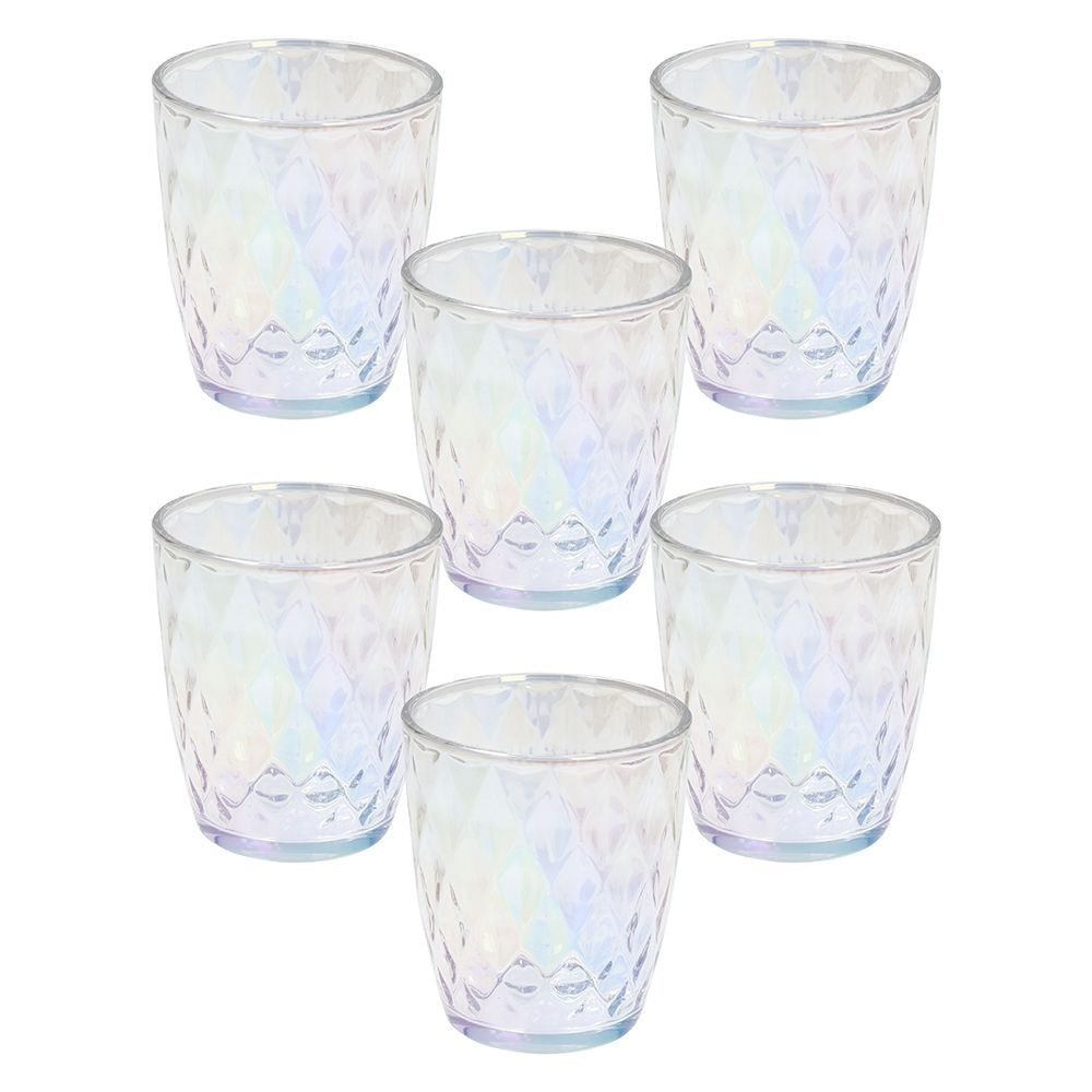 Tognana Porcellane Tognana Trinkgläser Jenny – 6er Set, 320 ml, Ø 9 cm, Glas, Transparent, spülmaschinenfest