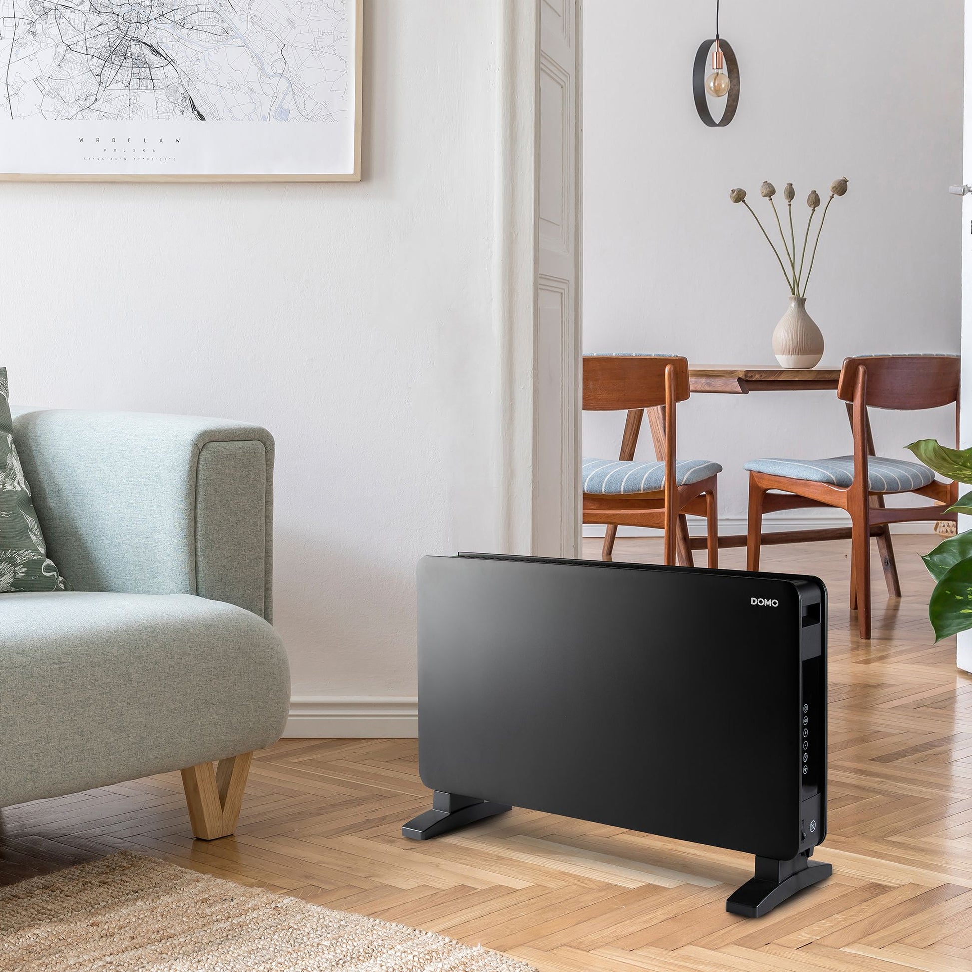 Domo Konvektor DO7355CH – 2000 W, bis 20 m², App-Steuerung