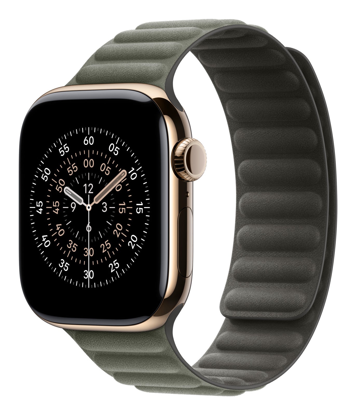 Apple Band mit Magnetverschluss Salbeigrau M/L – für Apple Watch