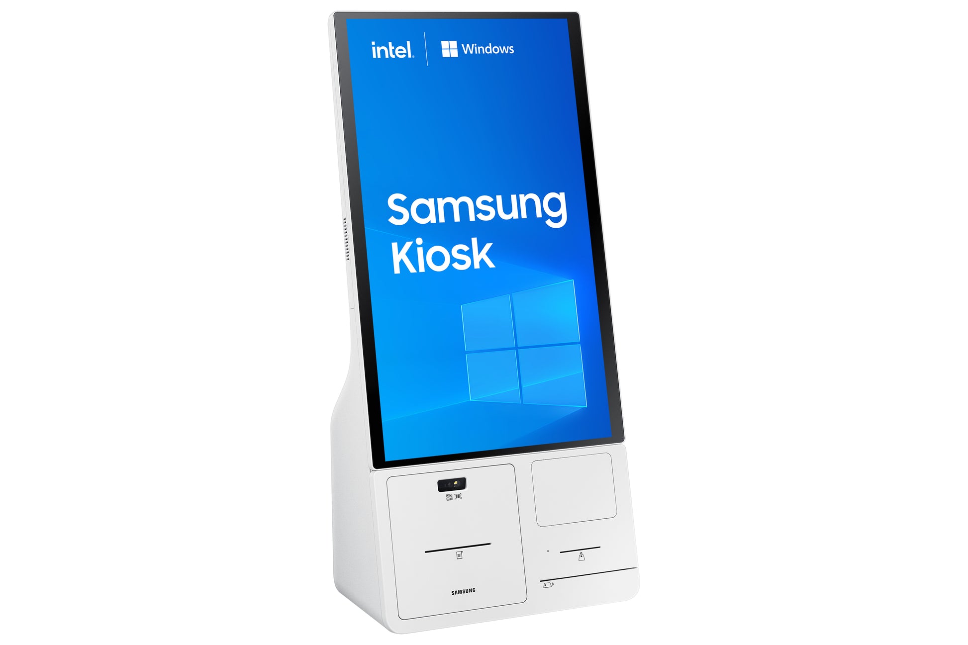 Samsung KM24C – Kiosk-Terminal 24" (16:9) FHD (1920×1080) – Windows – PCAP-Touch, weiss
