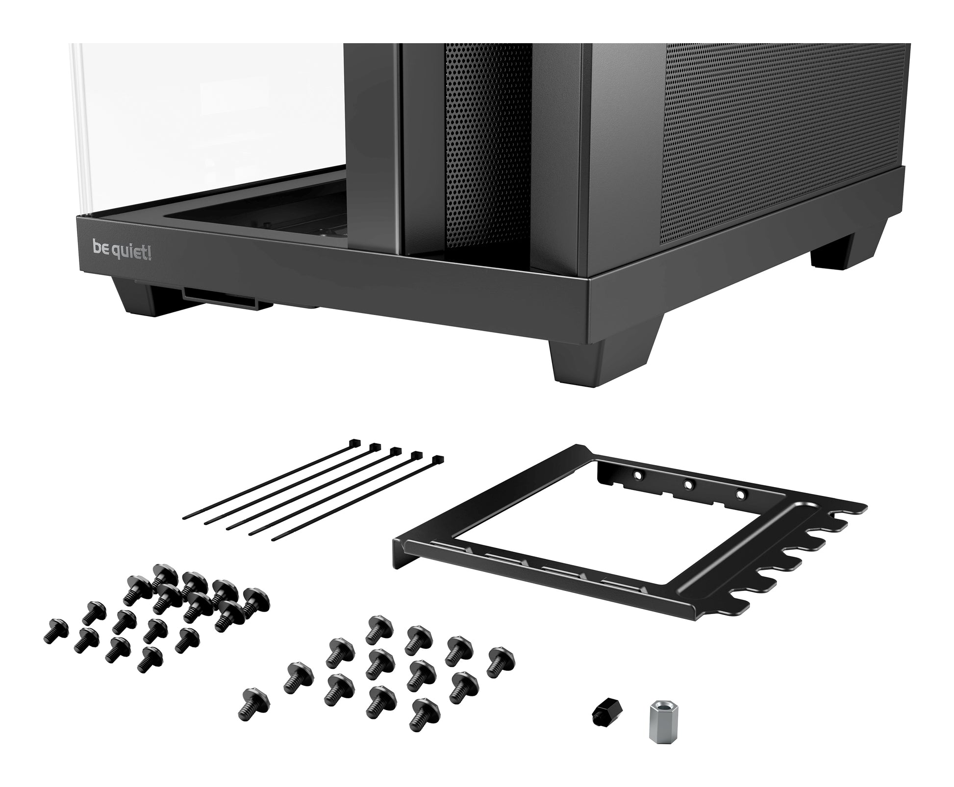 be quiet! be quiet Light Base 500 LX – Midi Tower – Schwarz, ATX, micro ATX, Mini-ITX, 7 Erweiterungsslots, Seitenfenster