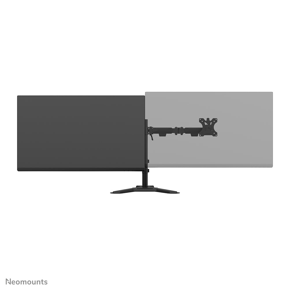 Neomounts DS45-600BL2 – Monitor-Tischständer – 2 Monitore – 10–32" – VESA 75×75/100×100 mm – bis 6 kg/Monitor