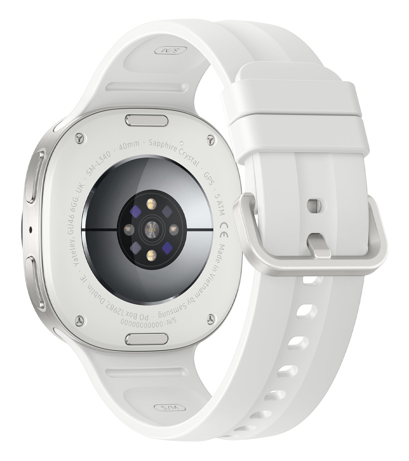 Samsung Galaxy Watch 9 40 mm GPS – Aluminium Silber, 50 m, für Android