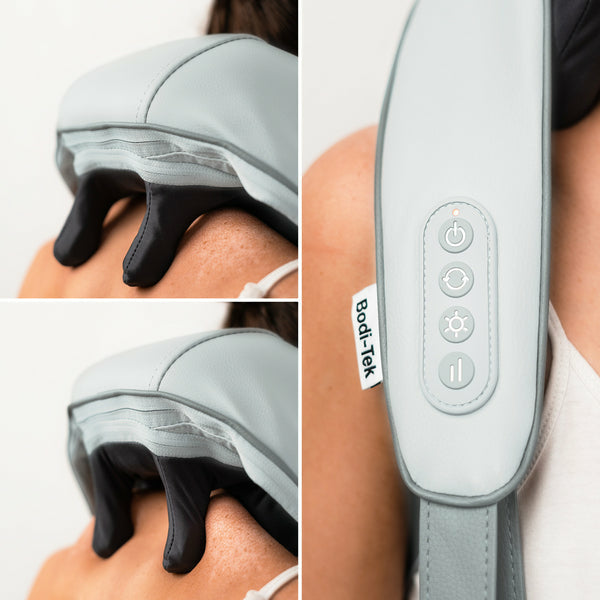 Bodi-Tek Nackenmassagegerät BT-MANI – mit Wärmefunktion, Nackenbereich