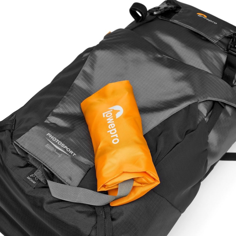 Lowepro PhotoSport BP 24L AW III Kamerarucksack – 24 l, Nylon/Polyester – Grau/Schwarz