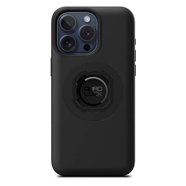 Quad Lock MAG Case – Backcover – für Apple iPhone 15 Plus, MagSafe, PC+TPU, Schwarz