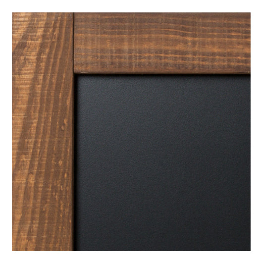Bi-Office Wandkreidetafel – 1'200 × 900 mm – Holzrahmen, schwarze Oberfläche – für Kreide & Kreidemarker
