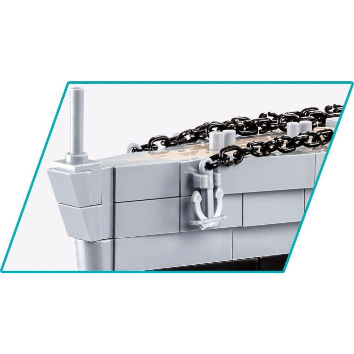 COBI 3D Puzzle HMS Hood – 2613 Teile – Kunststoff – 88,0 × 22,0 cm – ab 10 J.