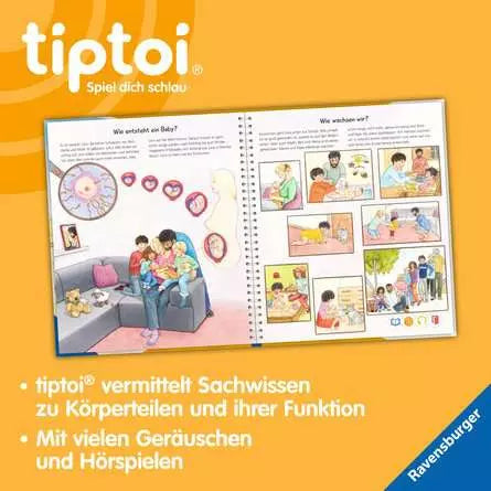 Ravensburger Lernbuch – tiptoi WWW Körper, 16 Seiten, Deutsch, ab 4 Jahren