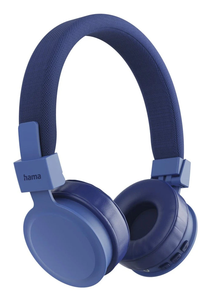 Hama Freedom Lit III On-Ear Kopfhörer – Stereo, Kabel + BT, Blau, BT 5.4