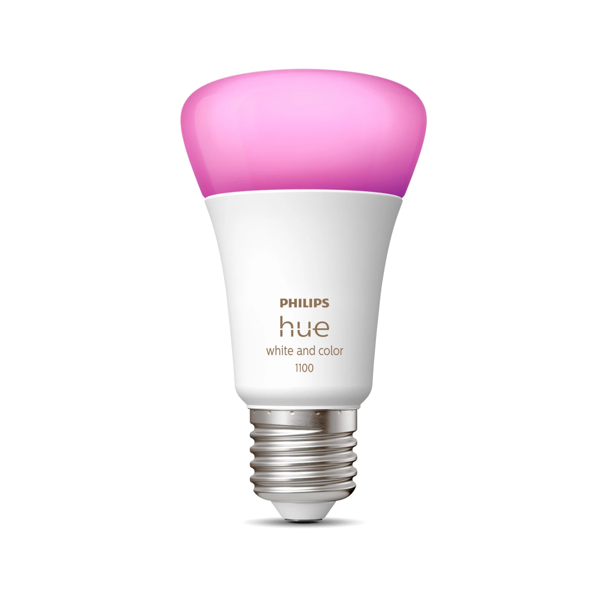 Philips by Signify Philips Hue Smart-Leuchtmittel E27 – 1100 lm, 2000–6500 K/mehrfarbig, dimmbar