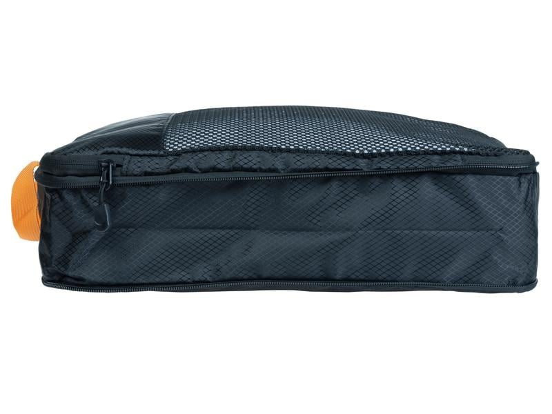 KOOR Packhilfen-Set Goora M – Tragegriff, Reissverschluss – 7 l – Schwarz – 2 Stk.