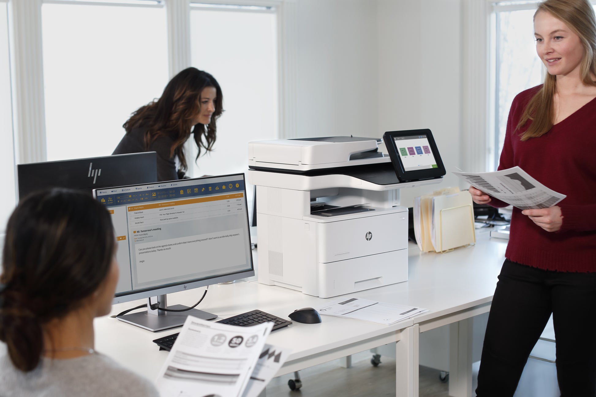 HP LASERJET ENTERPRISE M528DN – S/W Laser-MFP A4, 3-in-1 – LAN – Duplex – 43 Seiten/Min S/W
