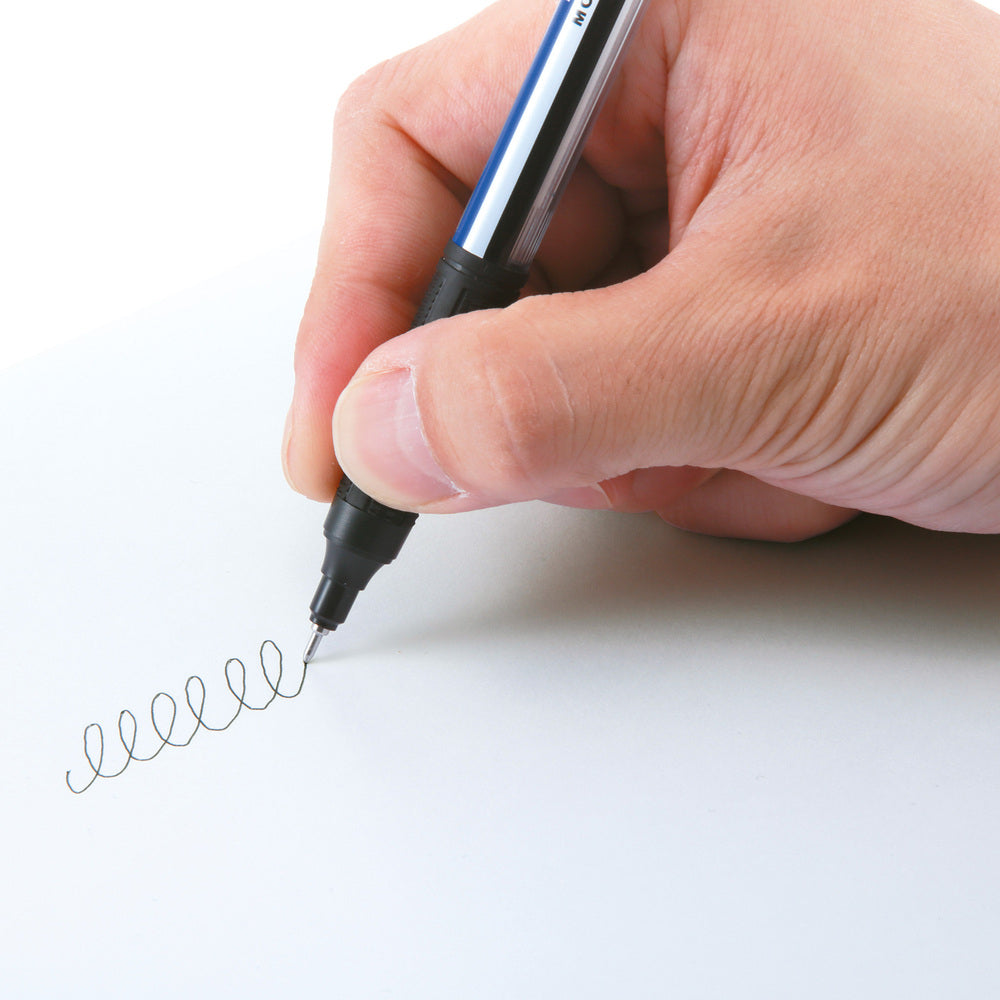 Tombow MONO graph Lite Kugelschreiber – Blau, Spitze 0,5 mm, Druck, Weiss, nachfüllbar