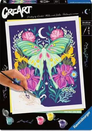 Ravensburger CreArt – Malen-nach-Zahlen-Set – Pixie Cold – 24 × 30 cm – ab 12 Jahren