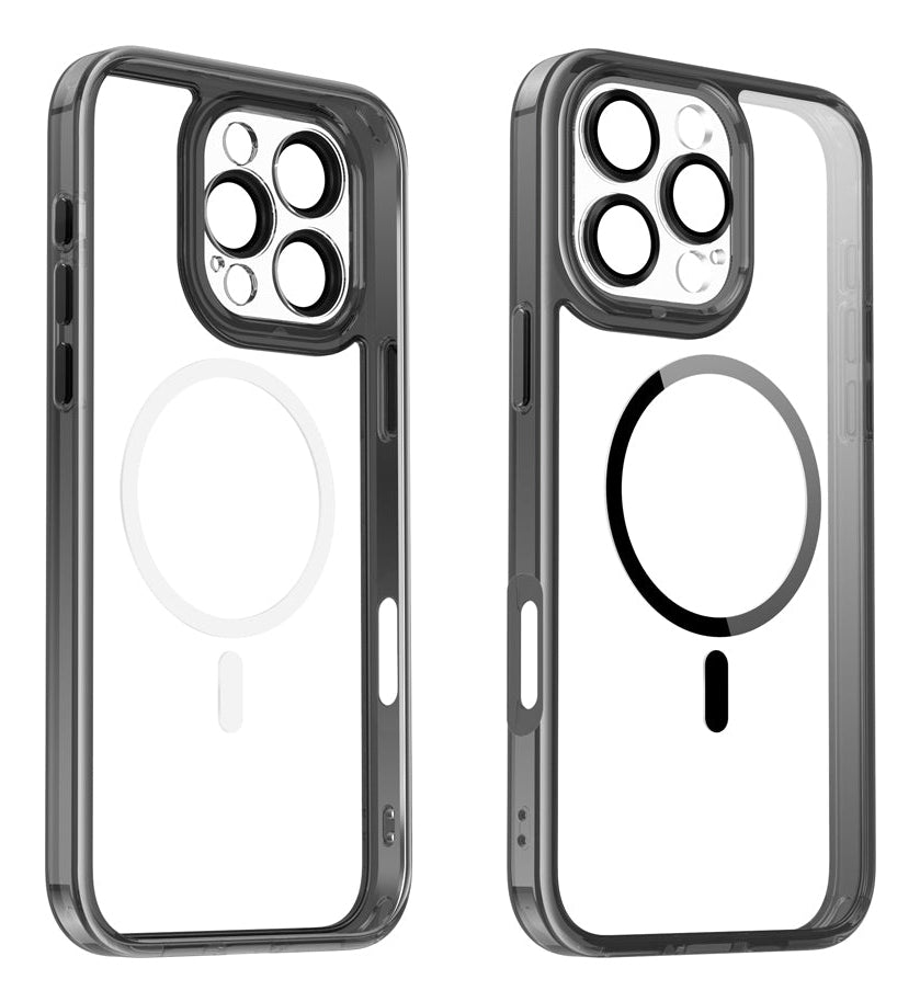 Valenta Trend MagSafe Backcover – für iPhone 16 Pro Max, Schwarz, TPU