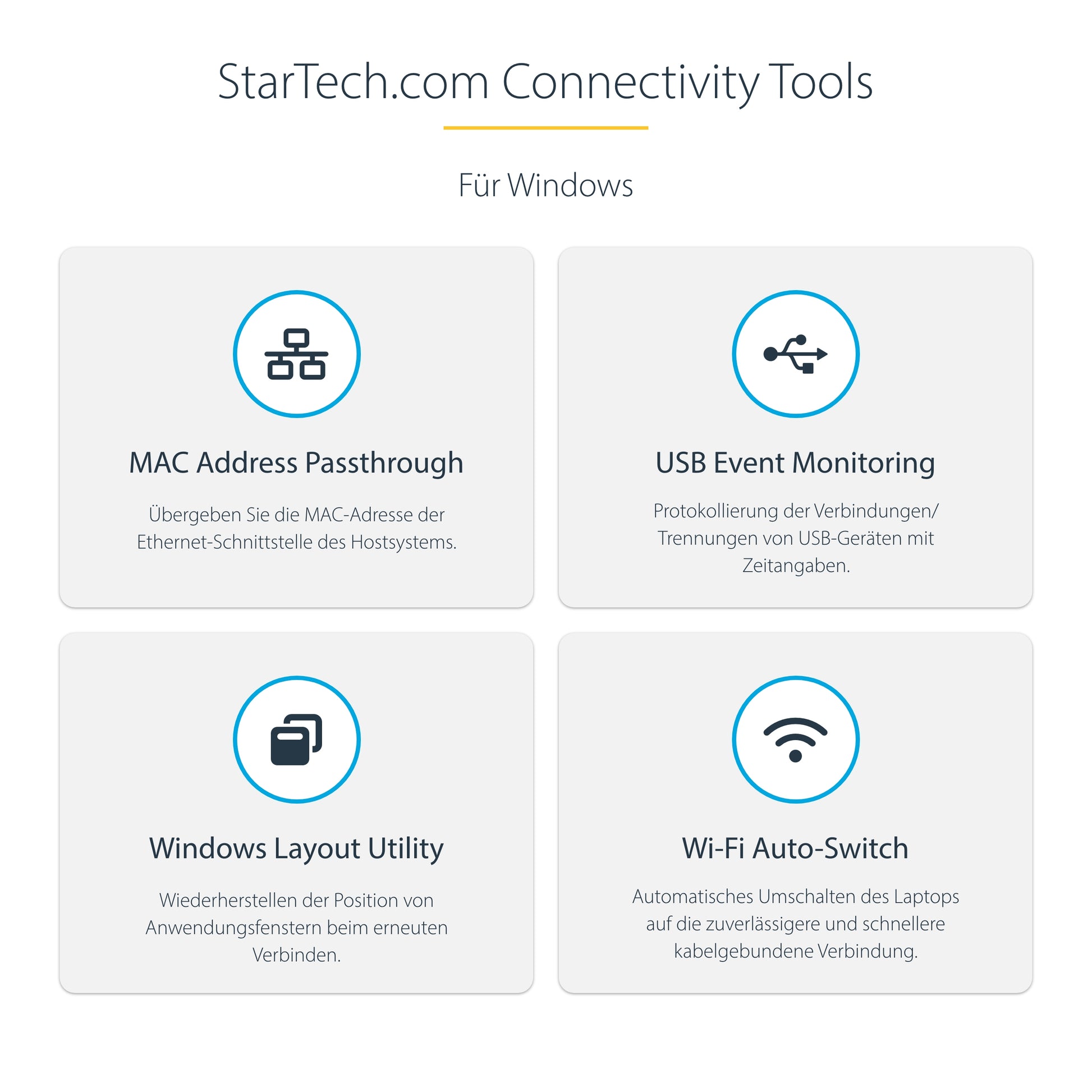 StarTech.com Dockingstation – USB4, 2× HDMI, 3× USB-A, 2× USB-C, 100 W PD, 2,5GbE, für Windows/ChromeOS