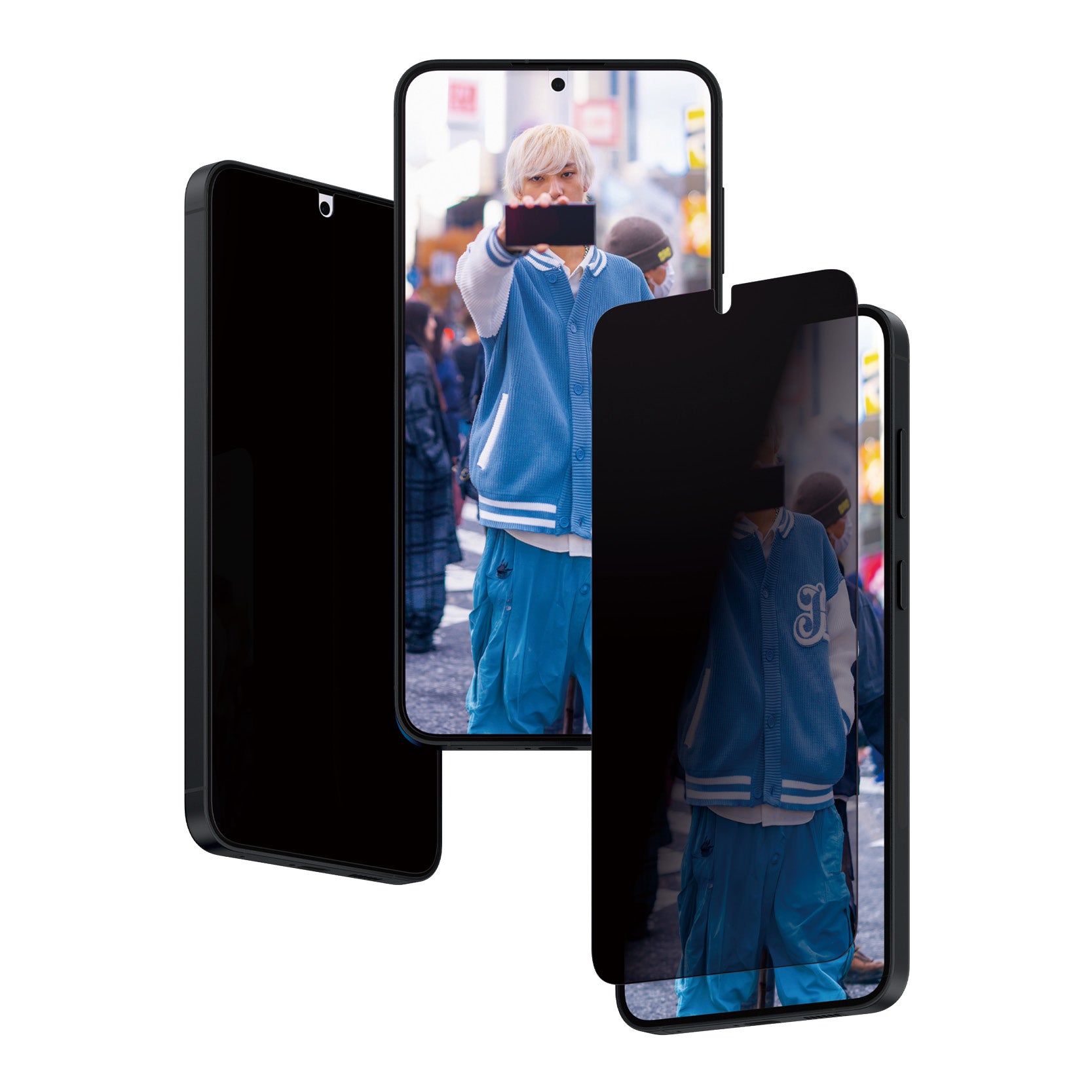 PanzerGlass Privacy-Filter, gehärtetes Glas, transparent – für Samsung Galaxy S24+ – 1er-Pack