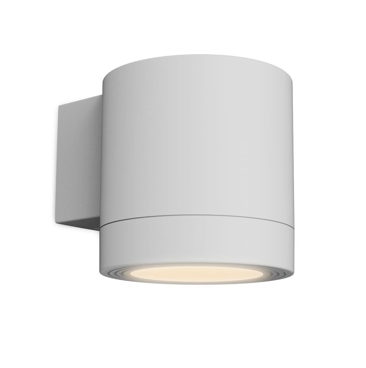 Philips by Signify Philips Aussenwandleuchte Fylx – 11,6×9 cm – 5 W – IP44 – Netzbetrieb, Weiss, Aluminium