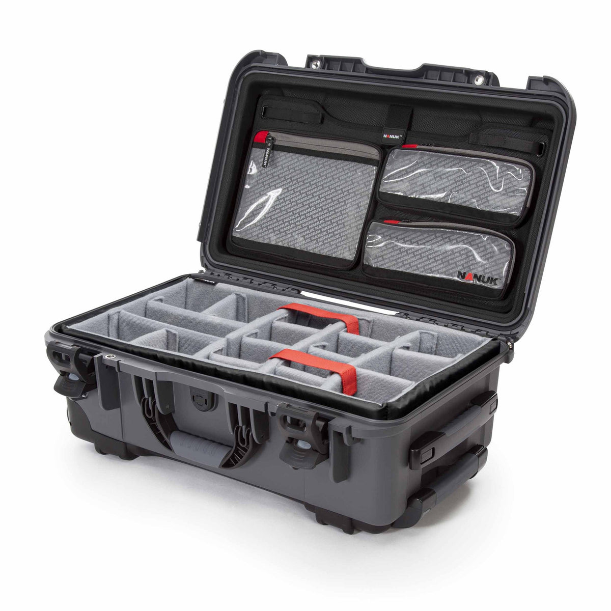 Nanuk Schutzkoffer 935 – Hartschale, Graphit, 55,9 × 22,9 × 35,6 cm
