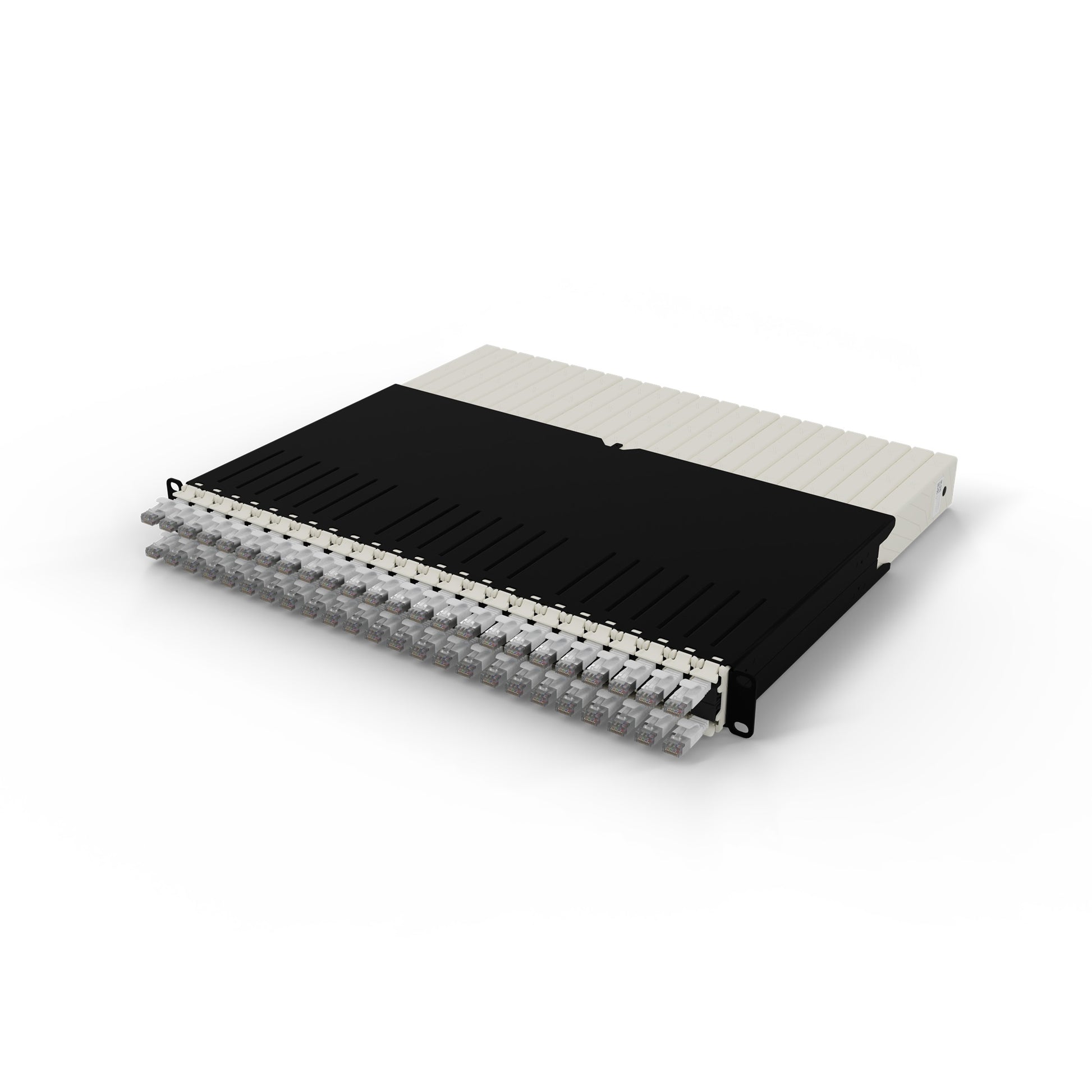 Patchbox Netzwerkkabel – Weiss, geschirmt