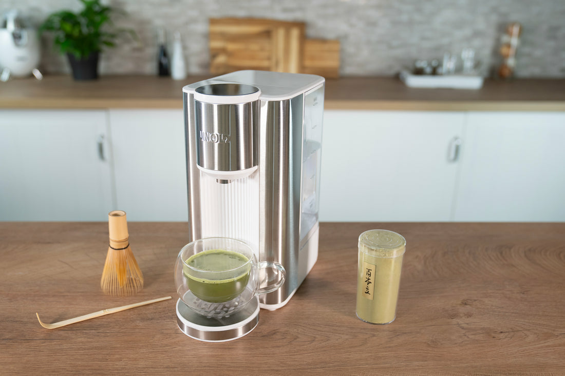 Unold Wasserkocher Ava (18610) – 2,5 l, Kunststoff, Edelstahl, Temperaturwahl (6 Stufen), 2600 W