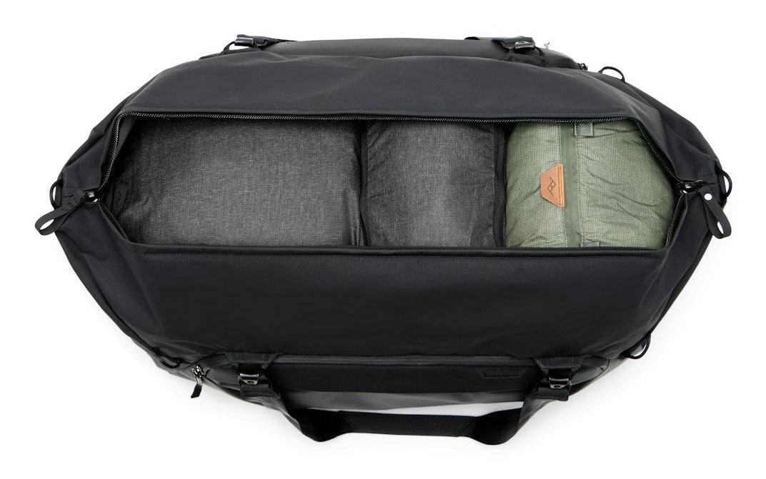 Peak Design Reisetasche, 80 l, Nylon, Schwarz, 78 × 32 × 36 cm