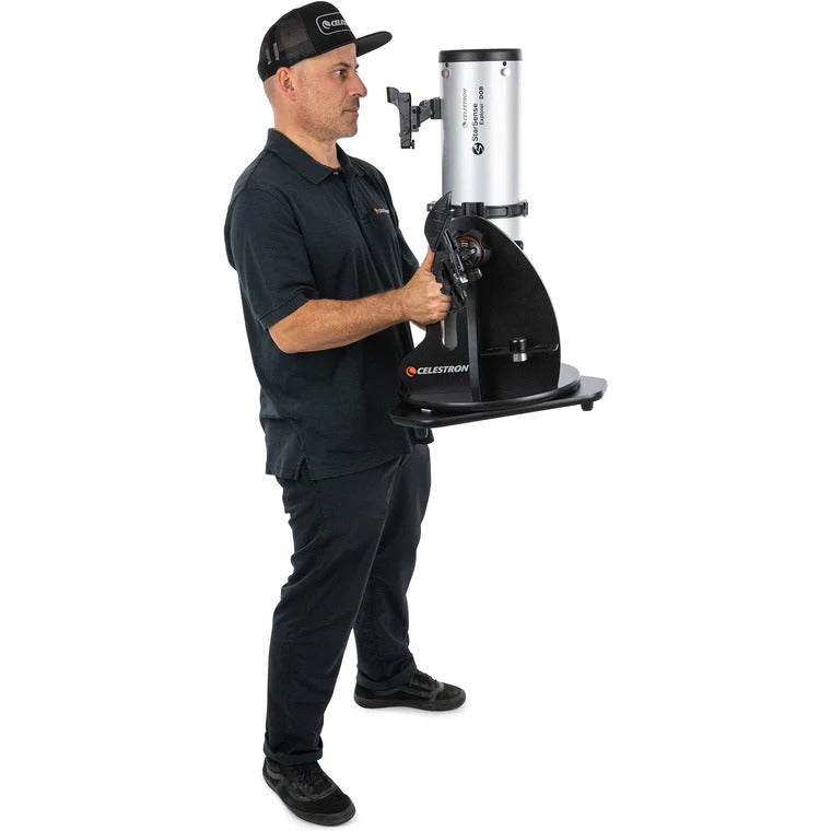 Celestron SSE 130mm Tabletop Dobson – Spiegelteleskop, Brennweite 650 mm, 307× Vergrösserung, Schwarz