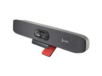 Poly Studio R30 – Videobar – 4K, 110° Sichtfeld, 5× digitaler Zoom, für Windows/Mac, USB, WLAN, Bluetooth