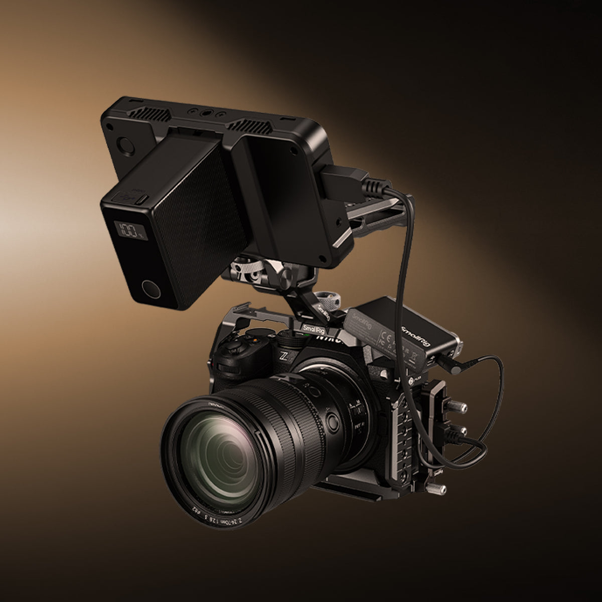 SmallRig Night Eagle Kameracage – Aluminium – für Z5II, Z7, Z6 und andere – Schwarz