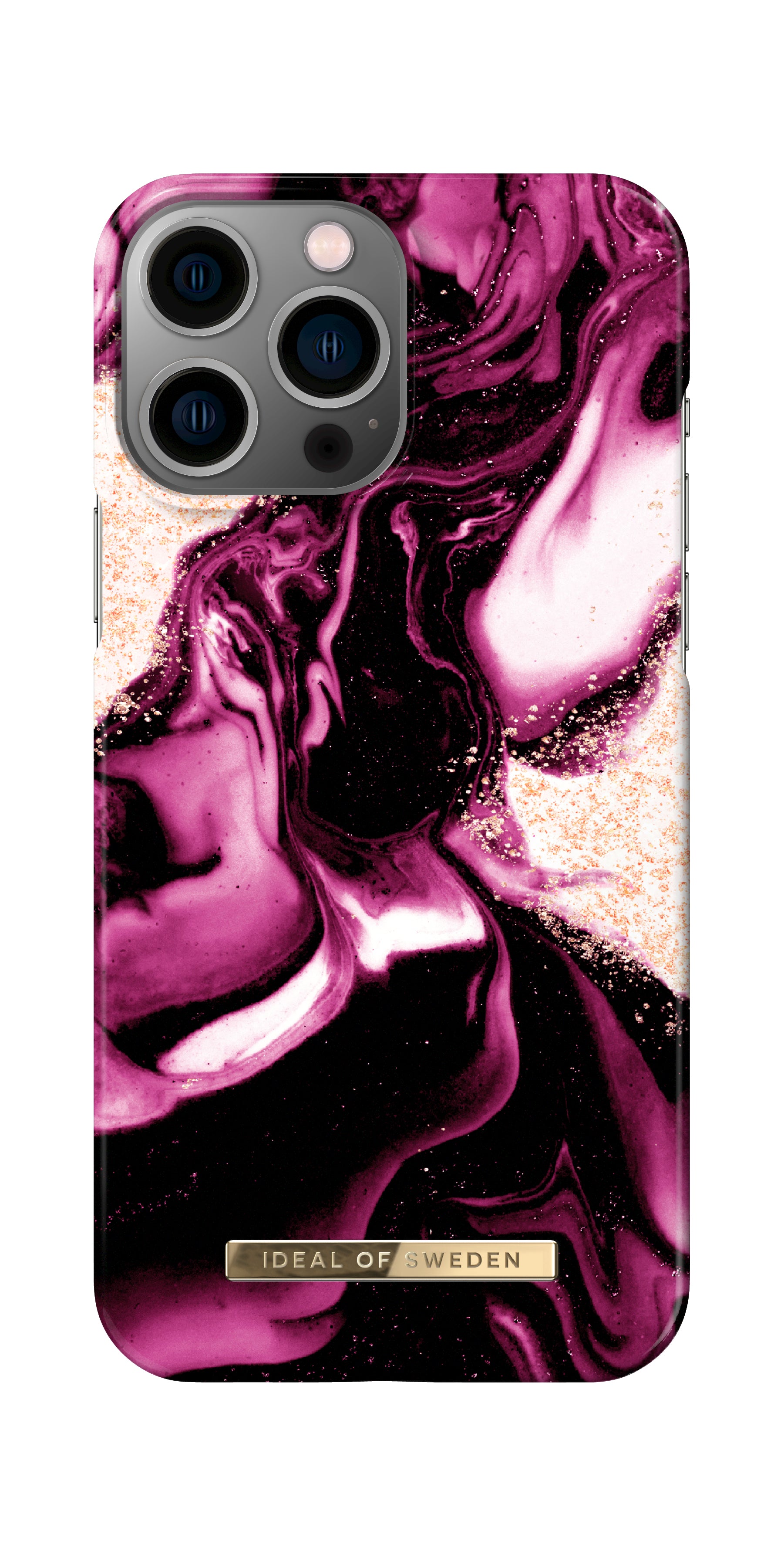 Ideal of Sweden – Backcover – für Apple iPhone 13 Pro Max – Golden Ruby Marble