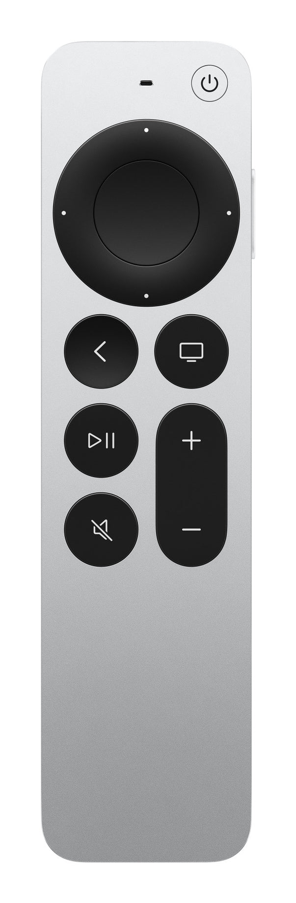 Apple TV-Fernbedienung – für Apple TV, IR/Bluetooth, schwarz/silber