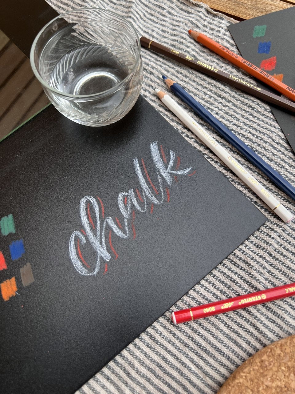 STABILO Non-Permanent-Marker – Rundspitze – Blau – Wasservermalbar