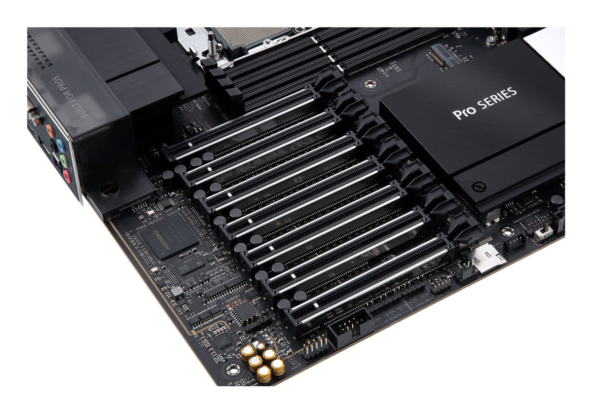 ASUS PRO WS W790E-SAGE SE – Mainboard – LGA 4677, Intel W790, EEB, DDR5, 8×DIMM, 2,05 TB