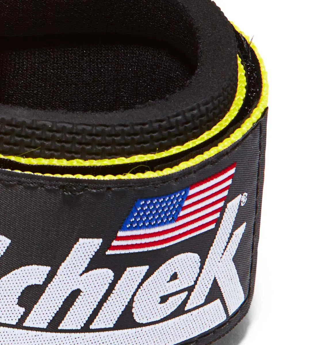 Schiek Sports Handgelenkstützen – 2 Stück – Neopren, Schwarz/Gelb