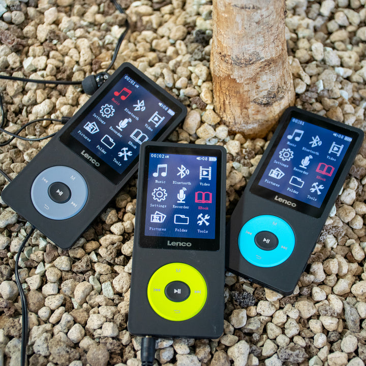 Lenco Xemio-860 – Hi-Res-Player (DAP) – 8 GB, Bluetooth, 18 h – Blau