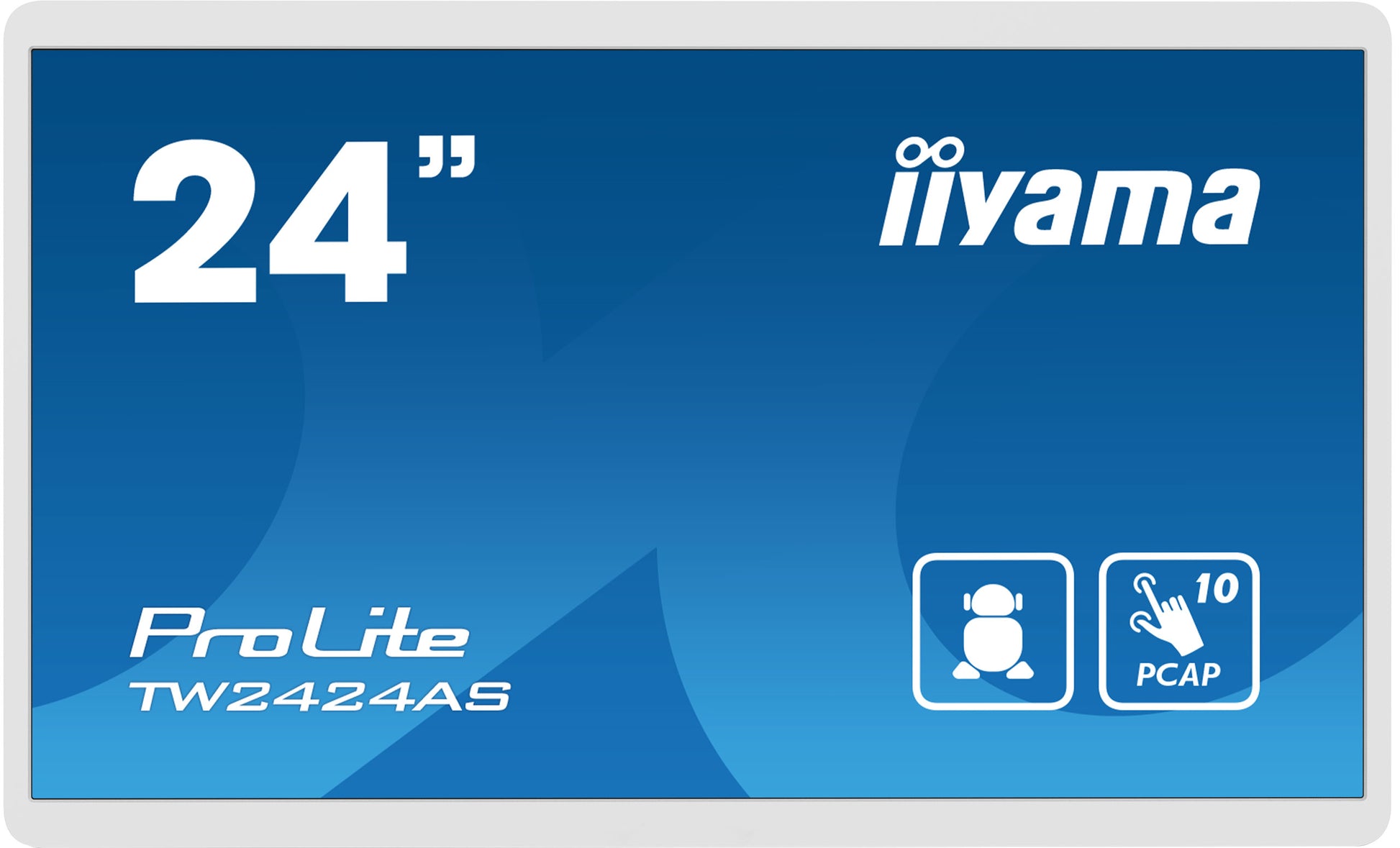 iiyama TW2424AS-W1 – Interaktives Touch-Display, 24", Full HD, 250 cd/m², Android