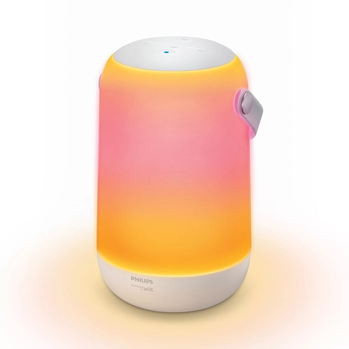 Philips by Signify Tischleuchte PHI Mobile – 400 lm, 14 W, RGB/Einstellbares Weiss, WiFi/BT, für Alexa/Google/IFTTT