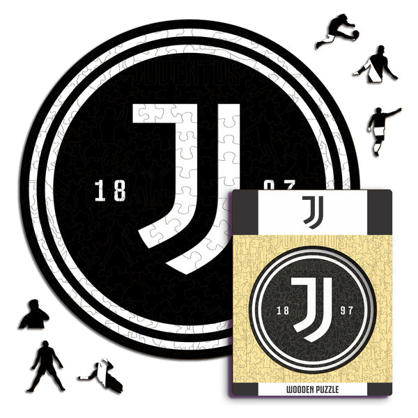 Iconic Puzzles Juventus FC - Logo - Logikspiel, ab 10 Jahren, 180 Min
