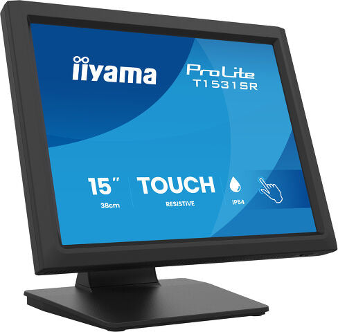 iiyama ProLite T1531SR-B2S – 15" Touch, 1024 × 768, VA, IP54