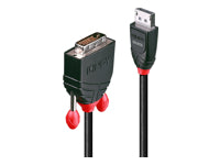 Lindy DisplayPort (Stecker) auf DVI (Buchse) Adapter, DP 1.1, 50 cm