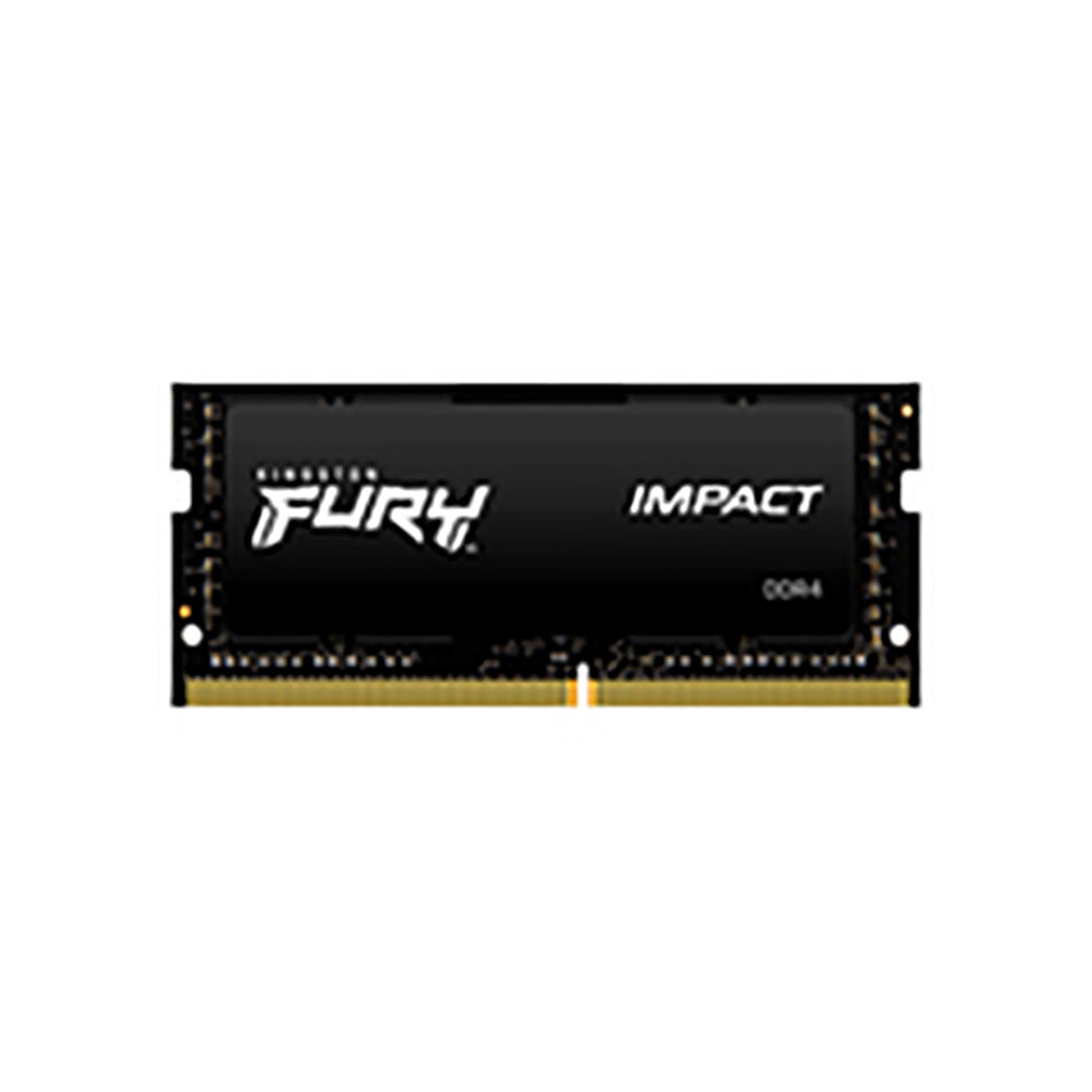 Kingston Technology Kingston FURY Impact – Arbeitsspeicher – 16 GB (2×8 GB) DDR4 3200 MT/s CL20 SODIMM, 260‑pin, 1,2 V
