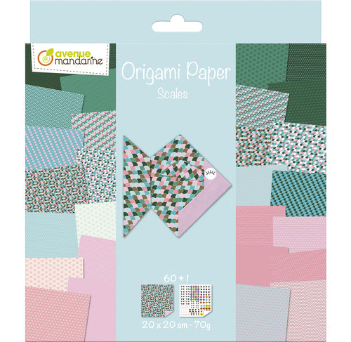 Avenue Mandarine Origami-Papier – 60 Blatt