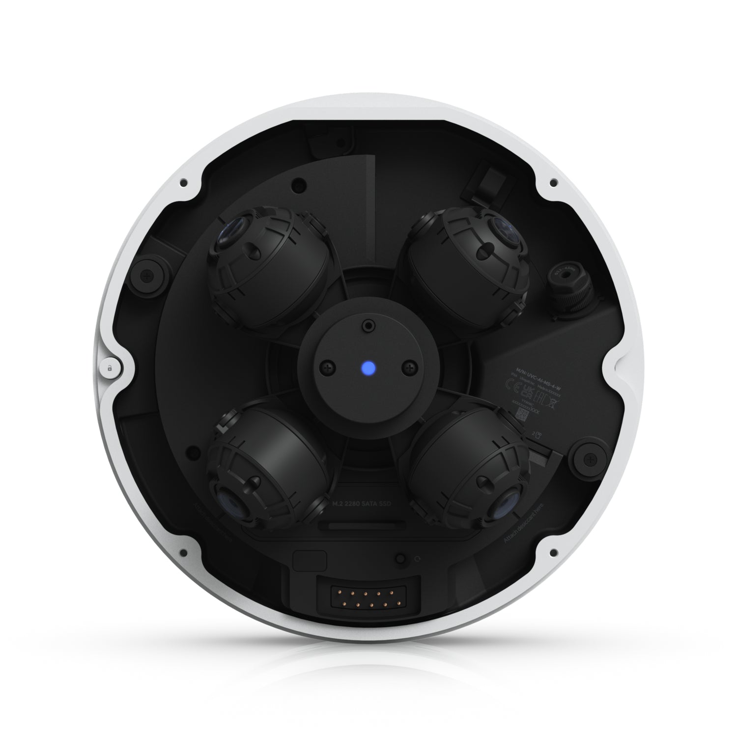 Ubiquiti Multisensor – 4K – 4× – PoE – IP66 IK10