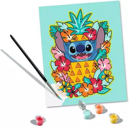 Ravensburger CreArt – Malen-nach-Zahlen-Set – Disney Stitch – 30 × 24 cm – ab 12 Jahren