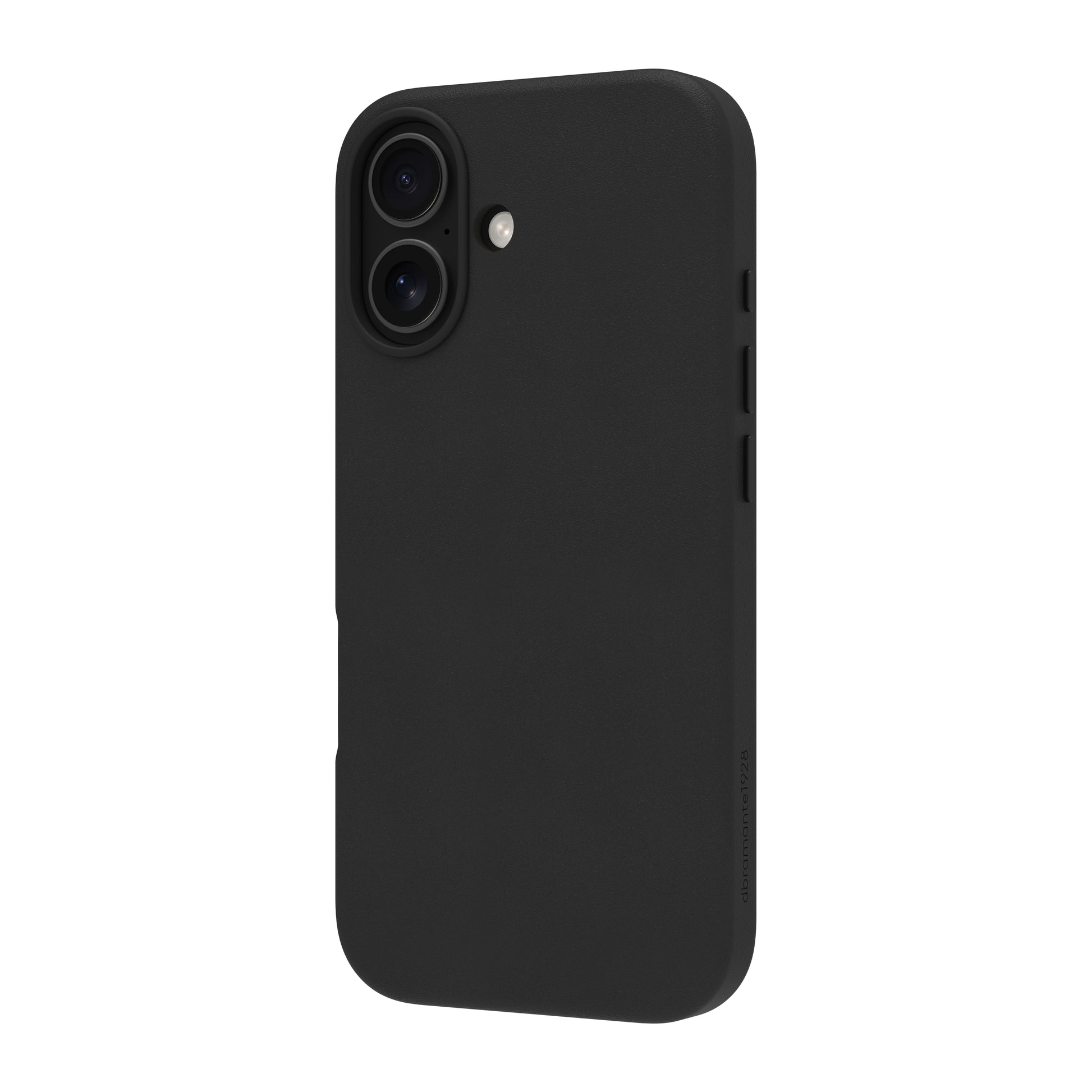 dbramante1928 Roskilde MS Backcover – für Apple iPhone 17, MagSafe, mit Kartenfach, Leder, Schwarz